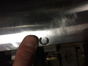 Printing Roller Repair | BEFORE